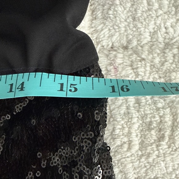 Venus Size 12 Black Jumpsuit NYE Festival Holiday Sequins Caped Fairy Grunge - Picture 12 of 16